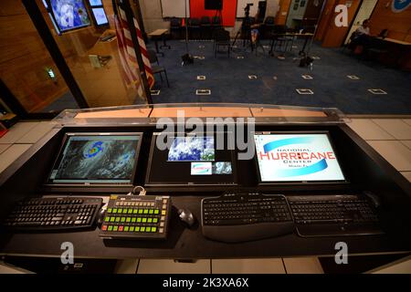 Miami, Vereinigte Staaten Von Amerika. 01.. Juni 2015. FORT LAUDERDALE, FL - SEPTEMBER 22: Hurrikan Ian macht Landfall in Florida als gefährlichen Hurrikan der Kategorie 4. Historische Datei Fotos von Hurricanes in South Florida Menschen: Atmosphäre Kredit: Storms Media Group/Alamy Live News Stockfoto