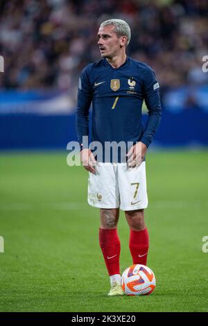 PARIS, FRANKREICH - 22. SEPTEMBER: Antoine Griezmann aus Frankreich während der UEFA Nations League Ein Spiel der Gruppe 1 zwischen Frankreich und Österreich in Stade Stockfoto