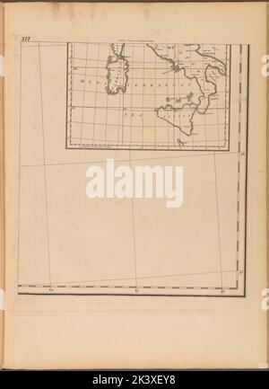 Tafel XVI: Eine allgemeine Karte des Reiches von Deutschland, Holland, den Niederlanden, der Schweiz, den Graubünden, Italien, Sizilien, Korsika und Sardinien Gillet, Thomas. Kartografisch. Karten. 1800-06-04. Lionel Pincus und Princess Firyal Map Division. Europa, Karten Stockfoto