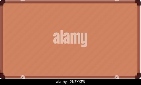 Anschlagtafel. Leerer hölzerner Korkhintergrund Stock Vektor