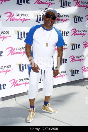 DATEI-BILDER: Las Vegas, USA. 28. September 2022. Artis Leon Ivey Jr., professionell bekannt als Rapper Coolio, starb im Alter von 59 Jahren nach einem vermuteten Herzstillstand in Los Angeles, ca. am 28. September 2022. 26. Mai 2017 Las Vegas, NV. Coolio Coolio startet am Memorial Day Weekend, Flamingo GO Pool, Flamingo Hotel und Casino © JPA/AFF-USA.COM Credit: AFF/Alamy Live News Stockfoto