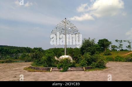 Hue, Vietnam - 01. April 2018 : Die Atmosphäre Um Den Verlassenen Wasserpark In Hue Vietnam Stockfoto