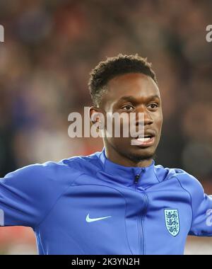 September 27. 2022 ; Bramall Lane, Sheffield, Yourkshire, England. Internationaler U-21-Fußball, England gegen Deutschland: Englands Folarin Balogun Stockfoto