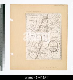 Ein Teil der Grafschaften Charlotte und Albany, in der Provinz New York: Sitz des Krieges zwischen den Streitkräften des Königs unter Lieut. General Burgoyne und die Rebellenarmee kartografisch. Karten. 1778. Lionel Pincus und Prinzessin Firyal Map Division. Albany County (New York) , Maps , frühe Arbeiten bis 1800, Washington County (N.Y.) , Karten , frühe Arbeiten bis 1800 Stockfoto