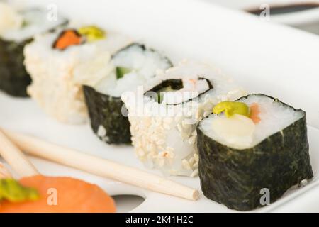 Sushi mix Stockfoto