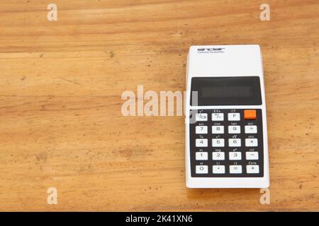 Sinclair Oxford Scientific Advanced Calculator, Weiß Stockfoto