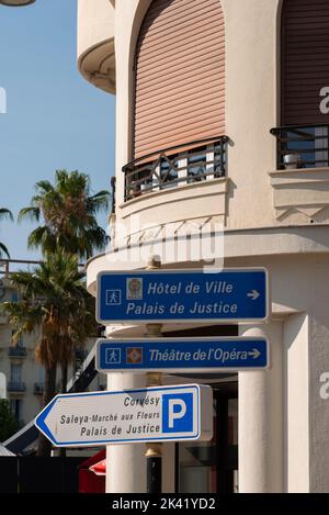 Schön. Alpes-Maritimes Abt. Provence-Alpes-Côte d'Azur. Frankreich Stockfoto