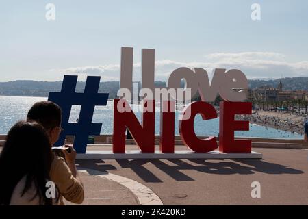 Schön. Alpes-Maritimes Abt. Provence-Alpes-Côte d'Azur. Frankreich Stockfoto