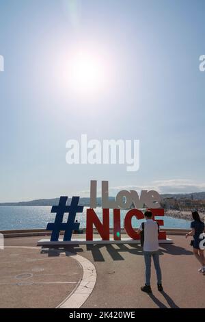 Schön. Alpes-Maritimes Abt. Provence-Alpes-Côte d'Azur. Frankreich Stockfoto