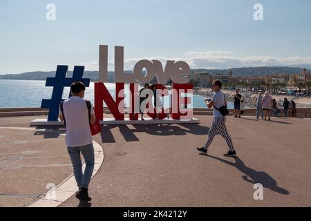 Schön. Alpes-Maritimes Abt. Provence-Alpes-Côte d'Azur. Frankreich Stockfoto