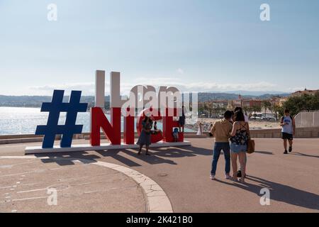 Schön. Alpes-Maritimes Abt. Provence-Alpes-Côte d'Azur. Frankreich Stockfoto