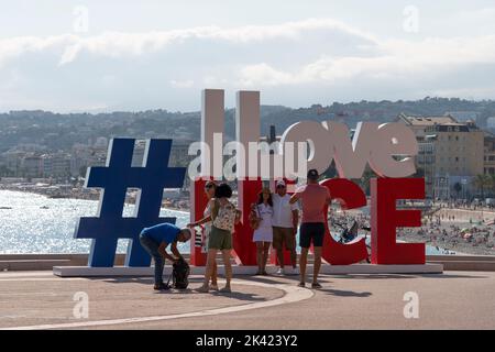 Schön. Alpes-Maritimes Abt. Provence-Alpes-Côte d'Azur. Frankreich Stockfoto