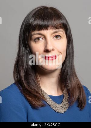 Offizielles Porträt von Bridget Phillipson MP - Schattenministerin für Bildung Stockfoto