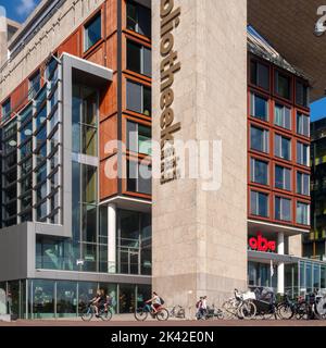 OBA Oosterdok - Amsterdam Central Library, Amsterdam, Niederlande Stockfoto