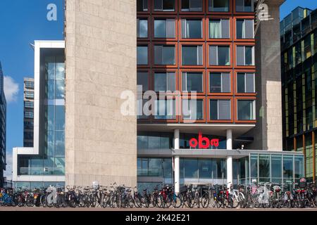 OBA Oosterdok - Amsterdam Central Library, Amsterdam, Niederlande Stockfoto