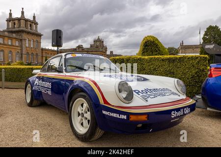 ProDrive 1984 Porsche 911 SC RS, ausgestellt auf der Motorshow Salon Privé Concours d’Elégance im Schloss Blenheim. Stockfoto