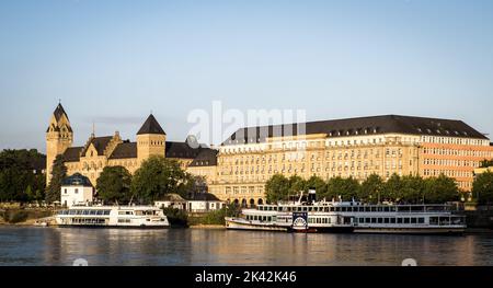 Ehemaliges preußisches Regierungsgebäude, Koblenz, Deutschland Stockfoto