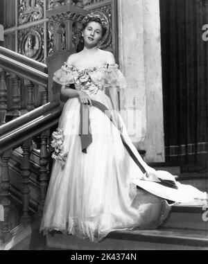 JOAN FONTAINE als zweite Mrs. De Winter in REBECCA 1940 Regisseur ALFRED HITCHCOCK Roman Daphne Du Maurier Produzent David O. Selznick Selznick International Picters / United Artists Stockfoto