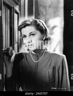 JOAN FONTAINE als zweite Mrs. De Winter in REBECCA 1940 Regisseur ALFRED HITCHCOCK Roman Daphne Du Maurier Produzent David O. Selznick Selznick International Picters / United Artists Stockfoto