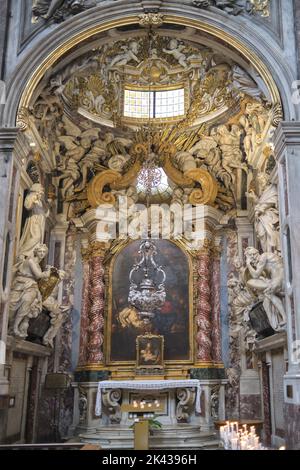 Basilica della Santissima Annunziata (Basilika der Allerheiligsten Verkündigung) Florenz Italien Stockfoto