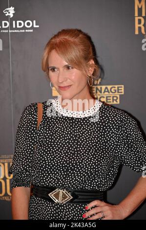 London, UK, 29/09/2022, Harriet Scott Arriver im Moulin Rouge! Die musikalische Gala zugunsten des Teenage Cancer Trust im Piccadilly Theatre, London, Großbritannien. - Donnerstag, 29. September Stockfoto