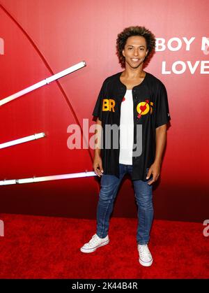 Los Angeles, Kalifornien, USA 28.. September 2022 nimmt Shangela an der Los Angeles Premiere von Universal Pictures' 'Bros' im Regal LA Live Teil Stockfoto
