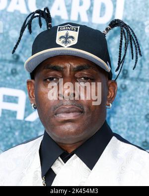 Culver City, Usa. 28. September 2022. (DATEI) Coolio ist am 28. September 2022 um 59 Uhr tot. CULVER CITY, LOS ANGELES, KALIFORNIEN, USA - 06. JUNI: Der amerikanische Rapper Coolio (Artis Leon Ivey Jr.) kommt bei den Spike TV Guys Choice Awards 2015 an, die am 6. Juni 2015 in den Sony Pictures Studios in Culver City, Los Angeles, Kalifornien, USA, verliehen wurden. (Foto von Xavier Collin/Image Press Agency) Quelle: Image Press Agency/Alamy Live News Stockfoto