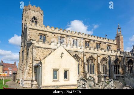 St. Peter's Church, Small Lode, Upwell, Norfolk, England, Vereinigtes Königreich Stockfoto