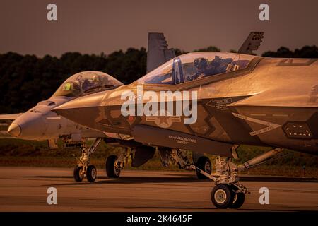 Lockheed Martin F-35C US Navy Stockfoto