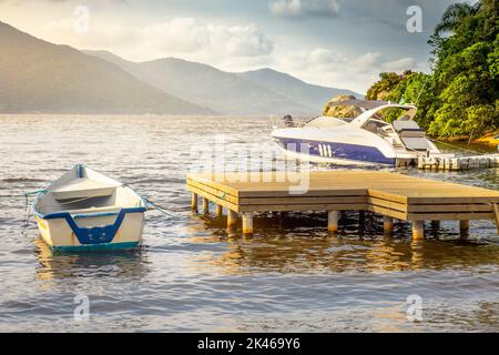 Friedliche Landschaft in Florianopolis, Santa Catarina, Südbrasilien Stockfoto