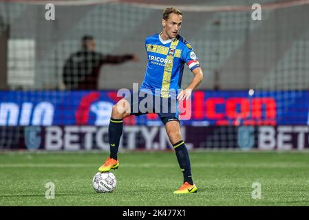 Niederlande. 30. September 2022. MAASTRICHT, NIEDERLANDE - 30. SEPTEMBER: Freek Heerkens von Willem II. Während des niederländischen Keukenkampioendivisie-Spiels zwischen MVV und Willem II am 30. September 2022 im Stadion de Geusselt in Maastricht, Niederlande (Foto von Geert van Erven/Orange Picics) Credit: Orange Pics BV/Alamy Live News Stockfoto