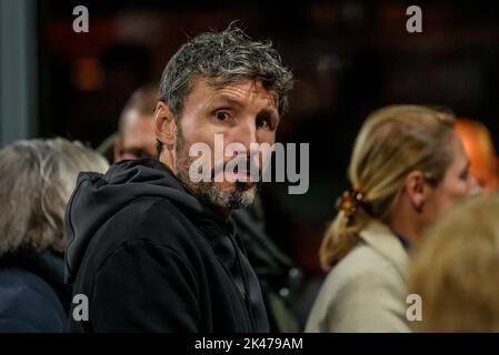 Niederlande. 30. September 2022. MAASTRICHT, NIEDERLANDE - 30. SEPTEMBER: Mark van Bommel während des niederländischen Keukenkampioendivisie-Spiels zwischen MVV und Willem II am 30. September 2022 im Stadion de Geusselt in Maastricht, Niederlande (Foto: Geert van Erven/Orange Picics) Credit: Orange Pics BV/Alamy Live News Stockfoto