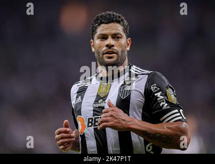 28.. September 2022; Belo Horizonte, Brasilien: Hulk von Atlético Mineiro, während der Matchzwischen Atlético Mineiro und Palmeiras, im Estádio do Mineir&#XE3;o Stockfoto