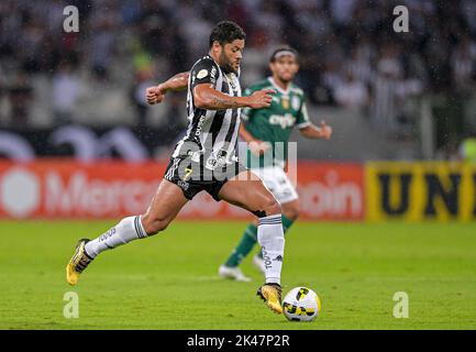 28.. September 2022; Belo Horizonte, Brasilien: Hulk von Atlético Mineiro, während der Matchzwischen Atlético Mineiro und Palmeiras, im Estádio do Mineir&#XE3;o Stockfoto