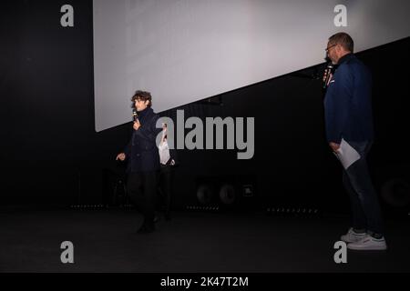 Namur, Belgien. 30. September 2022. Schauspieler und Regisseur Louis Garrel, aufgenommen während der Eröffnungsnacht des FIFF 'Festival International du Film Francophone de Namur', Freitag, 30. September 2022 in Namur. BELGA FOTO JULIETTE BRUYNSEELS Kredit: Belga Nachrichtenagentur/Alamy Live News Stockfoto