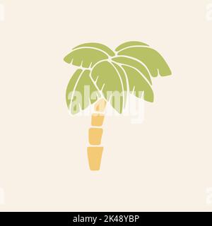 Palm Tree Vektor Stock Vektor