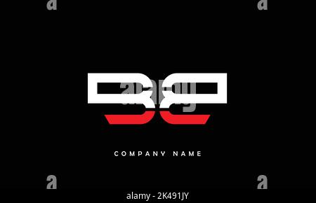 BB Abstract Letters Logo Monogramm Stock Vektor