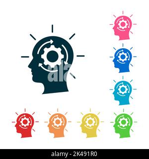Realisierungs-Symbol. Einfaches kreatives Element. Realisierungs-Symbol für Vorlagen, Infografiken und Banner Stock Vektor
