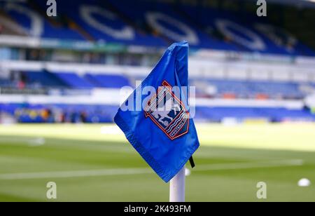 Ipswich, Großbritannien. 01. Oktober 2022. Ein Blick auf den Boden vor der Sky Bet League ein Spiel zwischen Ipswich Town und Portsmouth in der Portman Road am 1. 2022. Oktober in Ipswich, England. (Foto von Mick Kearns/phcimages.com) Credit: PHC Images/Alamy Live News Stockfoto