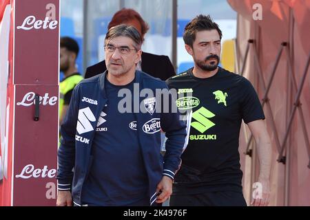 Neapel, Italien. 01. Oktober 2022. Coack Ivan Juric vom FC Turin während der Serie Ein Spiel zwischen SSC Napoli und dem FC Turin im Diego Armando Maradona Stadion Credit: Independent Photo Agency/Alamy Live News Stockfoto