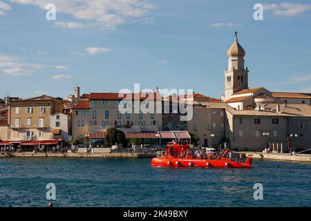 Insel Krk, Kroatien, Europa. Stockfoto