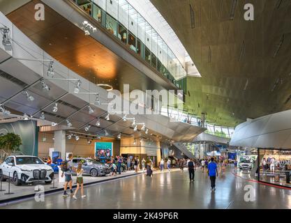 BMW Welt, München, Bayern, Deutschland Stockfoto