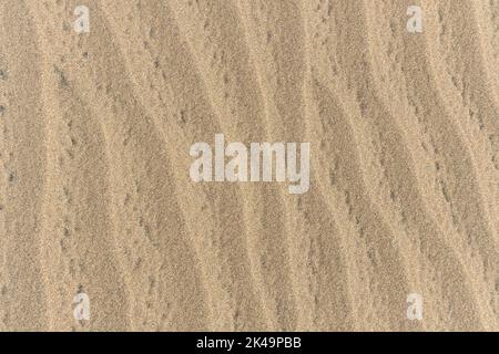Beige Sand Textur Hintergrund Stockfoto