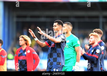 LEEUWARDEN - Cody Gakpo vom PSV Eindhoven während des niederländischen Eredivisie-Spiels zwischen SC Cambuur und PSV am 1. Oktober 2022 im Cambuur-Stadion in Leeuwarden, Niederlande. ANP OLAF KRAAK Stockfoto