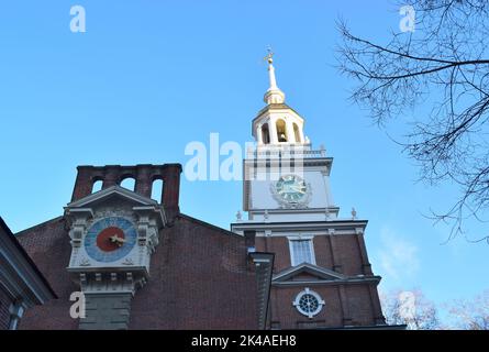 Independence Hall in Philadelphia, USA. Stockfoto