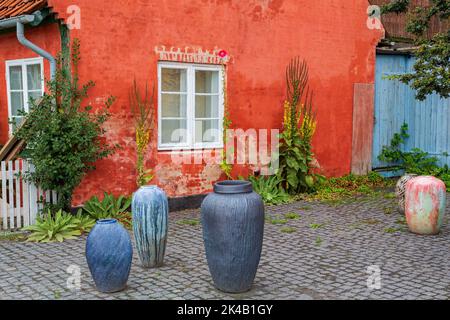 Galerie in Ronne, Bornholm Island, Dänemark, Europa Stockfoto