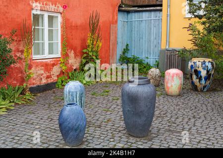 Galerie in Ronne, Bornholm Island, Dänemark, Europa Stockfoto