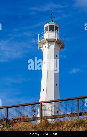Ronne Lighthouse, Ronne Port, Bornholm Island, Dänemark, Europa Stockfoto
