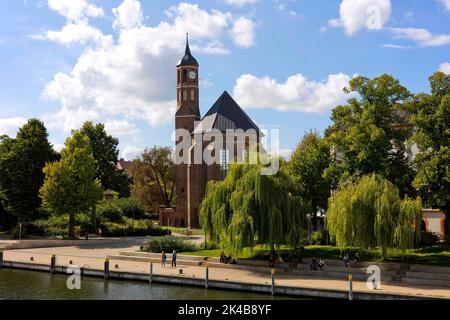 St. Johanniskirche an der Niederhavel, Brandenburg an der Havel, Brandenburg, Deutschland Stockfoto