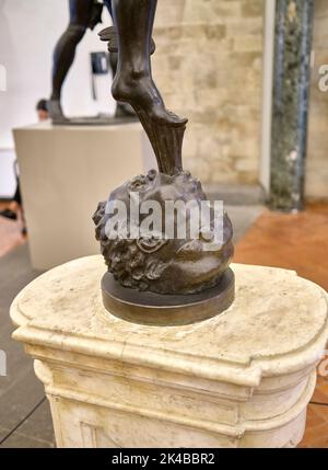 Fliegender Merkur von Giambologna im Bargello Museum Florenz Italien Stockfoto